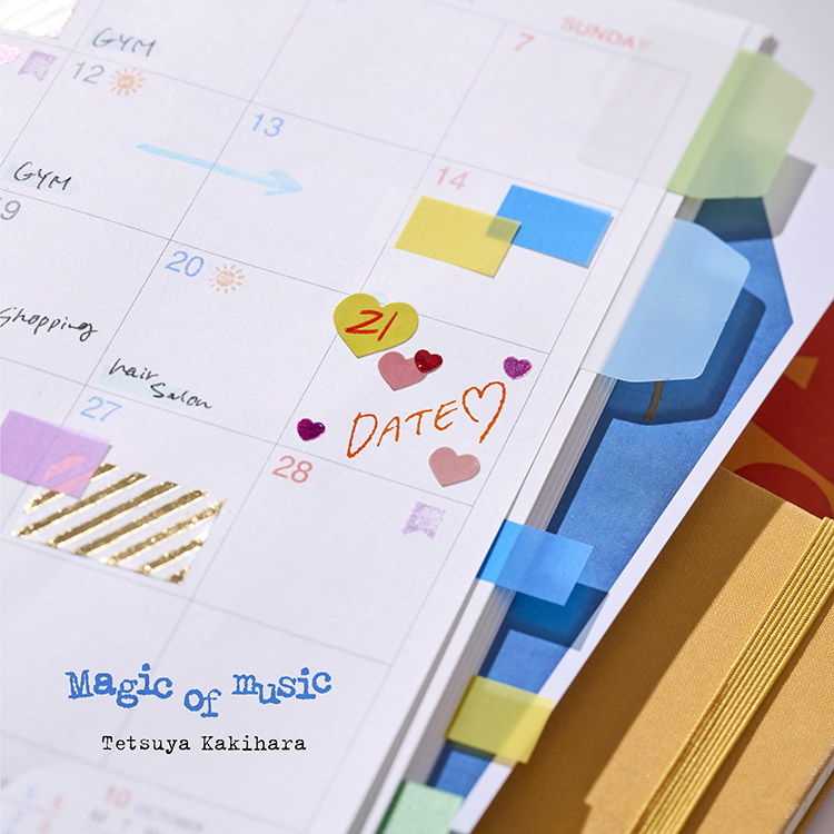 宮嶋淳子の作詞作品『Magic of music』のジャケット